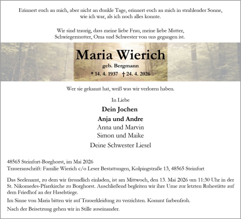 Profilbild von Maria Wierich